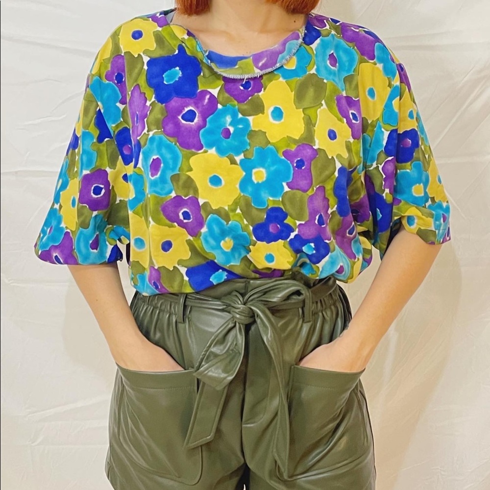 Floral vintage top